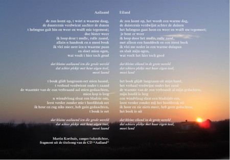 voor-uitzicht Casa Maris bij Aailander zonsopgang