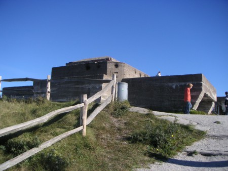 Uitkijkpunt op bunker "de Wassermann"